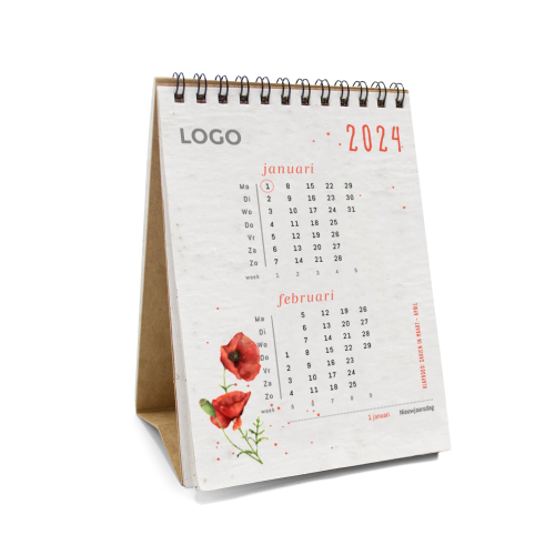Seed paper calendar A6 - Image 1